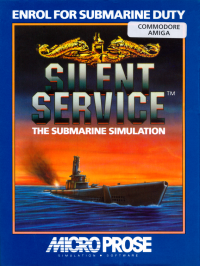Silent Service Amiga US box art